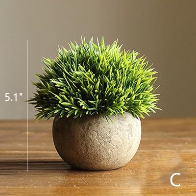 small faux plants in pots Handmade Artificial Boxwood Topiary – Faux Plant Decor