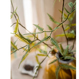 Artificial Faux Forked Fern Stem - Ed's Plant Shop