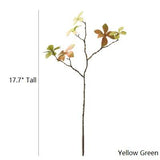 Artificial Faux Small Japanese Zen Leaf Stem 18" Tall - Ed's Plant Shop