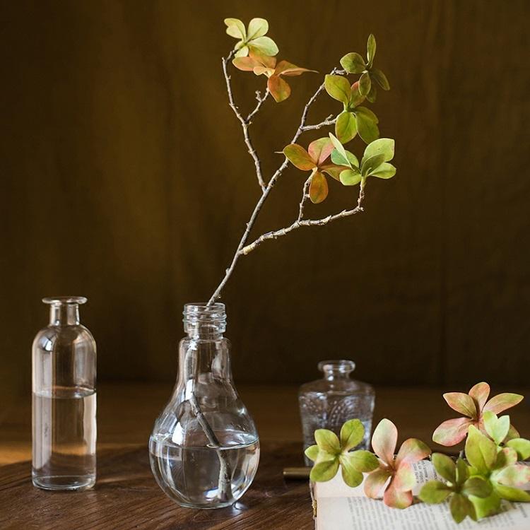 Artificial Faux Small Japanese Zen Leaf Stem 18" Tall - Ed's Plant Shop