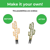 BARE™ Cactrella™ - Customizable wooden plant support - Inspired by the Barrel Cactus - Ed's Plant Shop