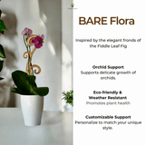 BARE™ Flora™ – Customizable Wooden Floral Plant Trellis for Indoor Climbing Plants - Ed's Plant Shop