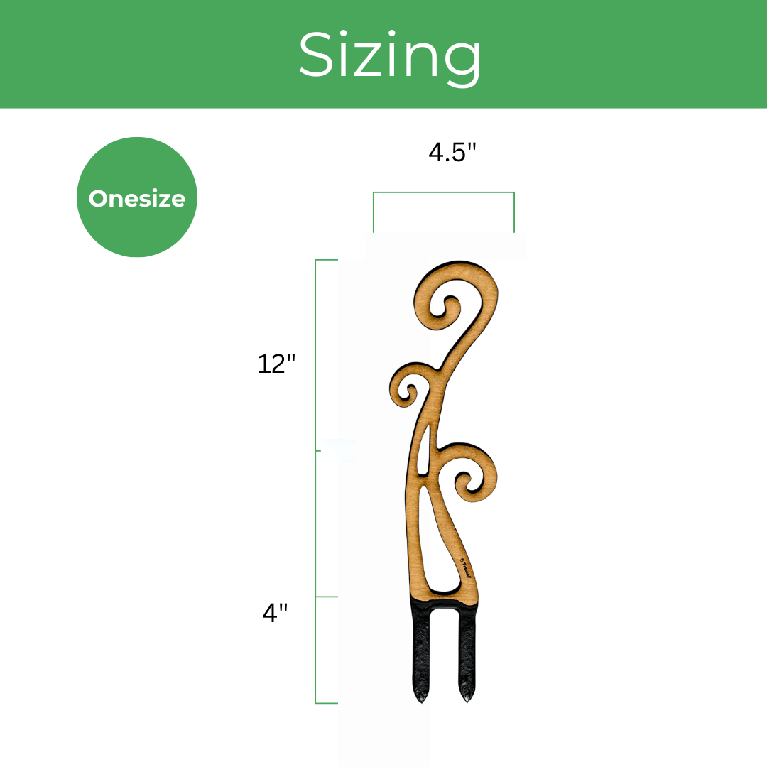 BARE™ Flora™ – Customizable Wooden Floral Plant Trellis for Indoor Climbing Plants - Ed's Plant Shop