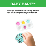 BARE™ Peptrella™ Plant Trellis – Customizable Birch Wood Support Inspired by Peperomia - Ed's Plant Shop