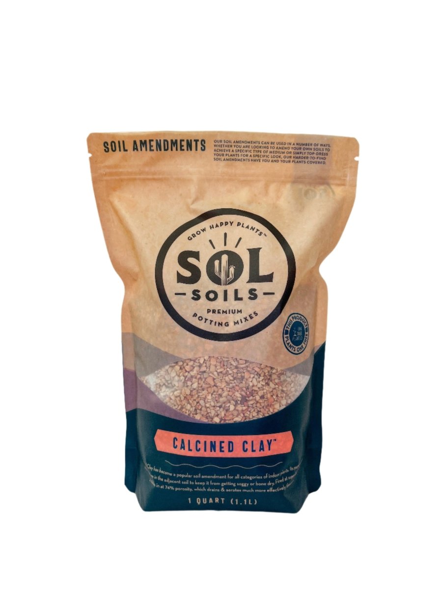 Bagged Calcined Clay by Sol Soils  – Premium Soil Amendment for Indoor Plants