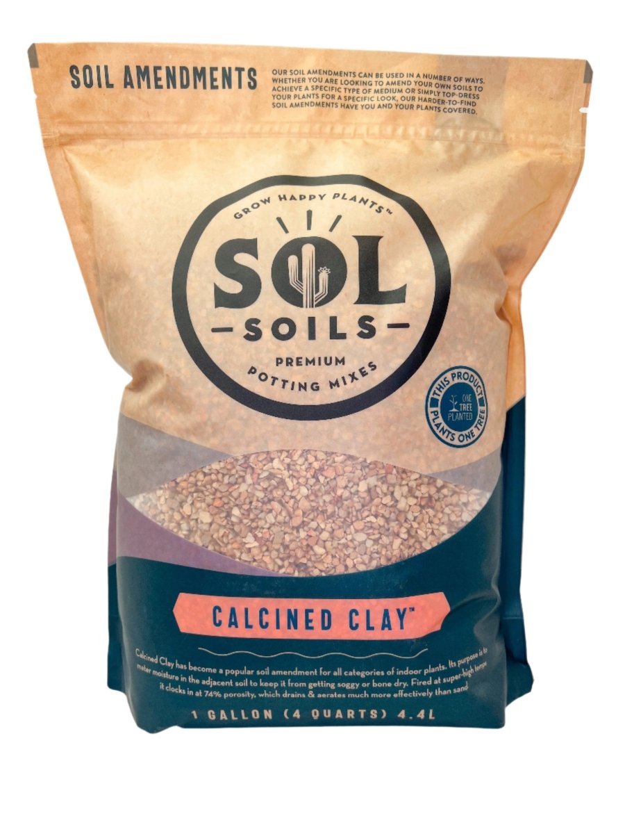 Bagged Calcined Clay by Sol Soils  – Premium Soil Amendment for Indoor Plants 4.4L