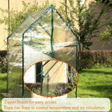 Cedar Raised Garden Bed with Greenhouse Cover - Ed's Plant Shop