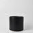 Ceramic Cylinder Planter By Solid Goods With Optional Mahogany Stand - Ed's Plant Shop