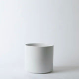 Ceramic Cylinder Planter By Solid Goods With Optional Mahogany Stand - Ed's Plant Shop