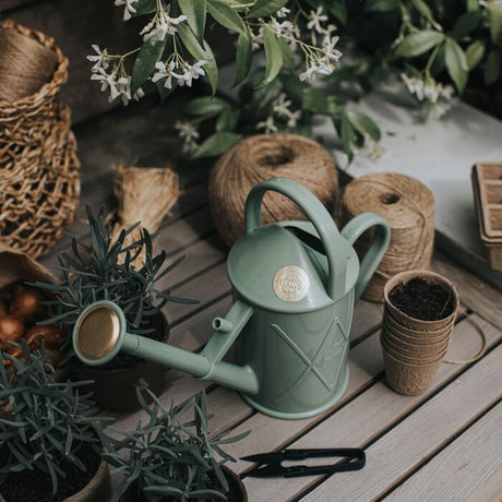 Classic Small Haws Bartley Burbler: Timeless Watering Can for Indoor Gardens - Ed's Plant Shop