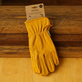 Classic Work & Gardening Glove: Mustard - Ed's Plant Shop