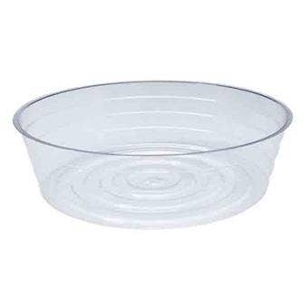 Clear Round Plastic Saucer for Pots & Planters - Ed's Plant Shop