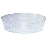 Clear Round Plastic Saucer for Pots & Planters - Ed's Plant Shop