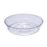 Clear Round Plastic Saucer for Pots & Planters - Ed's Plant Shop