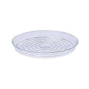 Clear Round Plastic Saucer for Pots & Planters - Ed's Plant Shop