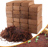 Coco Coir Brick for Plants - 100% Organic Peat Moss Mix Lightweight Substrate - Ed's Plant Shop