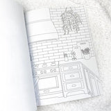 Cozy Interior Adult Coloring Book - Ed's Plant Shop