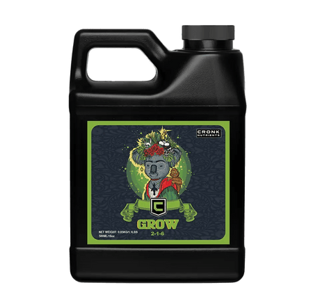 Cronk Nutrients Grow 2 - 1 - 6 Base Fertilizer | Vegetative Growth Formula - Ed's Plant Shop