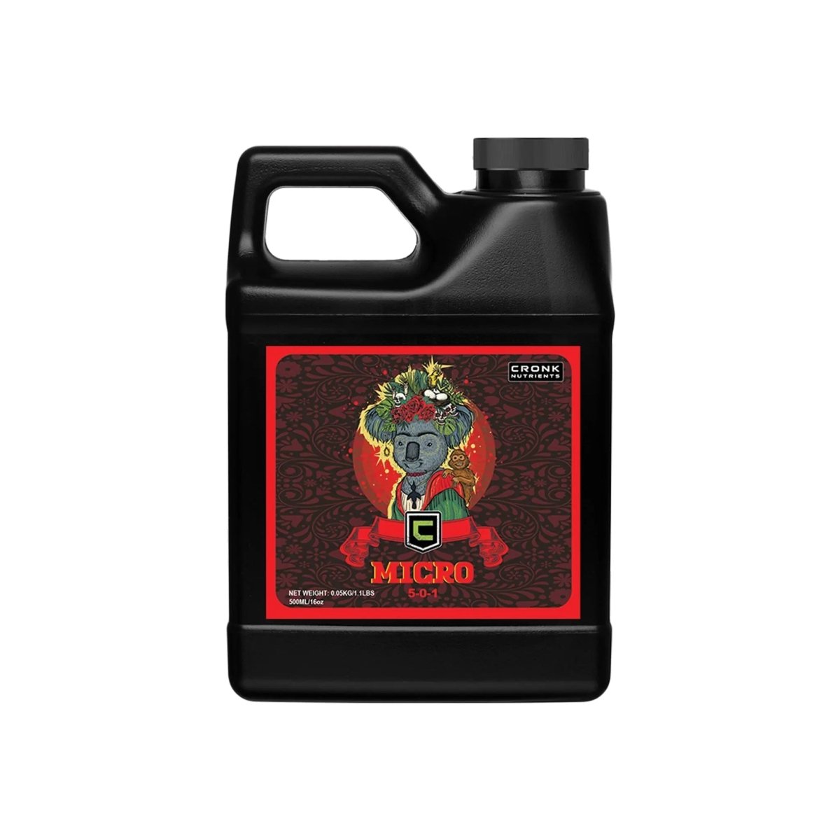 Cronk Nutrients Micro 5 - 0 - 1 Base Fertilizer | Foundation of the 3 - Part System - Ed's Plant Shop