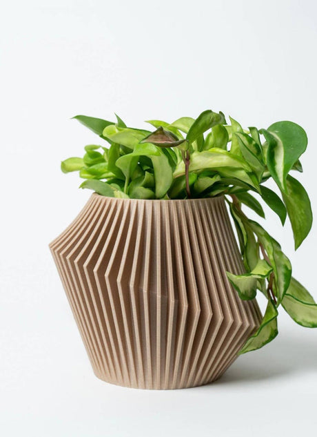 Disc Indoor Modern Style Planter - Various Sizes And Colors