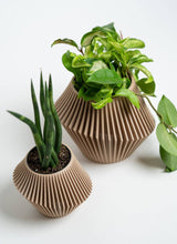 Disc Indoor Modern Style Planter - Various Sizes And Colors