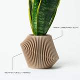 Disc Indoor Modern Style Planter - Various Sizes And Colors