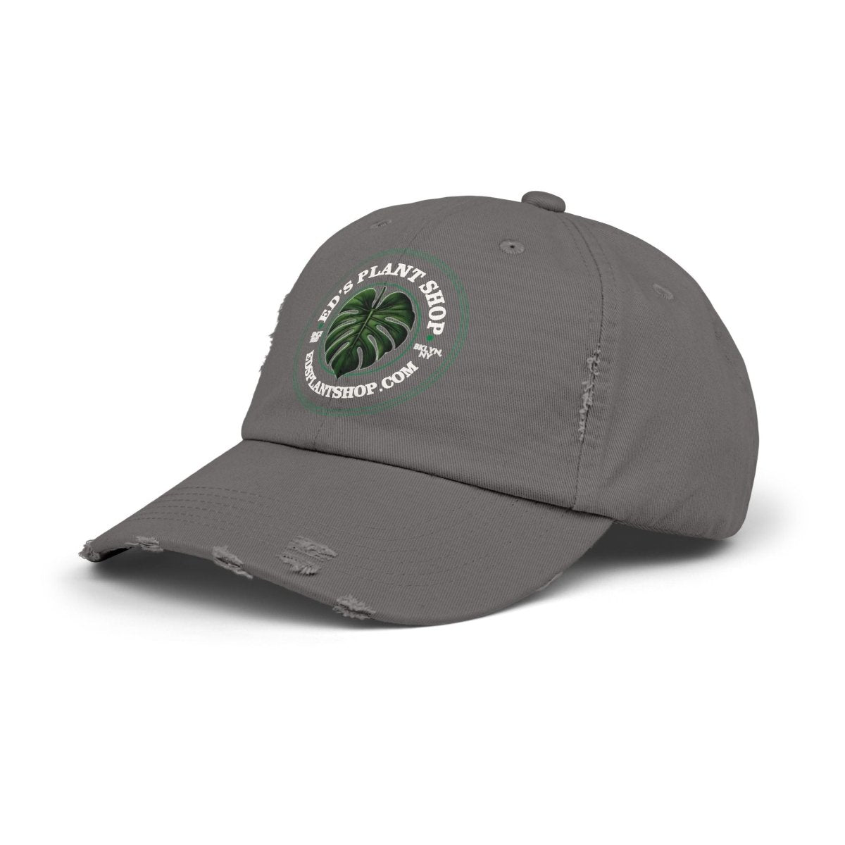 Ed's Plant Shop - Adjustable Fit Custom Distressed Cotton Twill Hats - Ed's Plant Shop