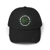 Ed's Plant Shop - Adjustable Fit Custom Distressed Cotton Twill Hats - Ed's Plant Shop