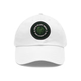 Ed's Plant Shop Dad Hat with Leather Patch (Round) - Ed's Plant Shop