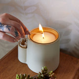 Ember Earth Candle + Planter by Modern Sprout - Ed's Plant Shop