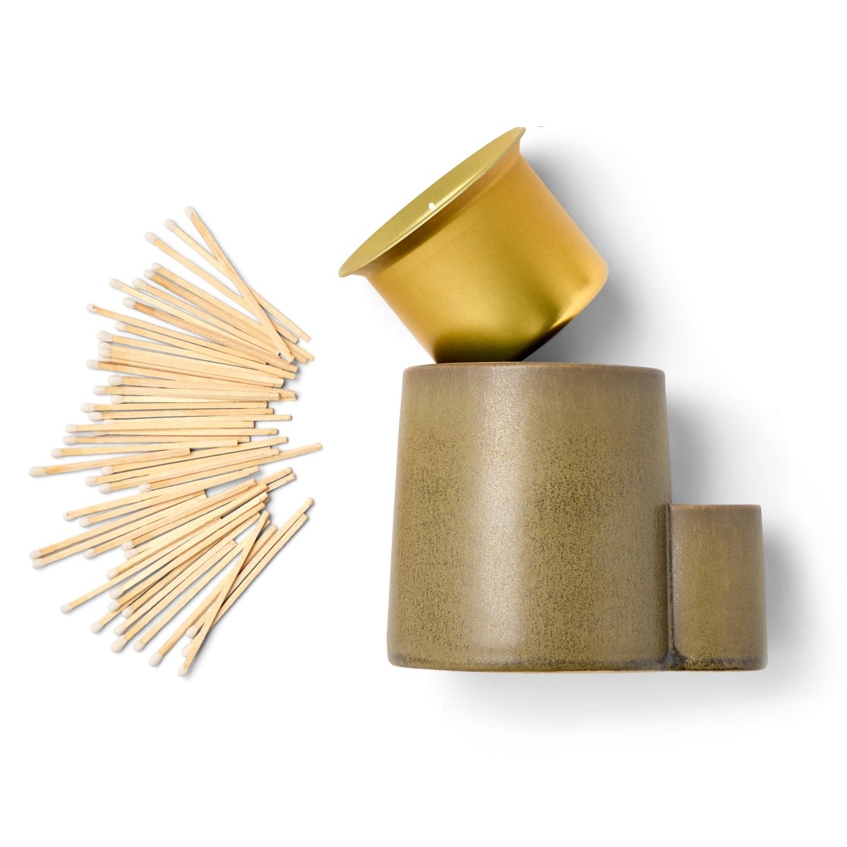 Ember Earth Candle + Planter by Modern Sprout - Ed's Plant Shop