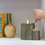 Ember Earth Candle + Planter by Modern Sprout - Ed's Plant Shop