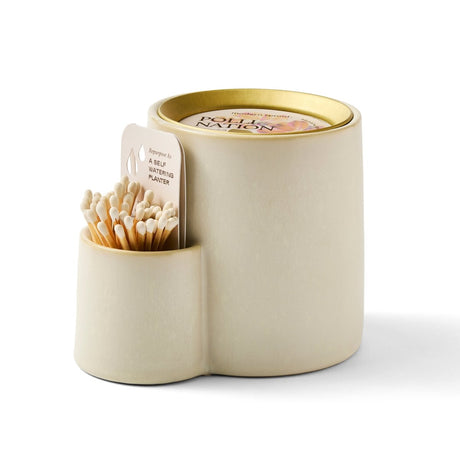 Ember Earth Candle + Planter by Modern Sprout - Ed's Plant Shop