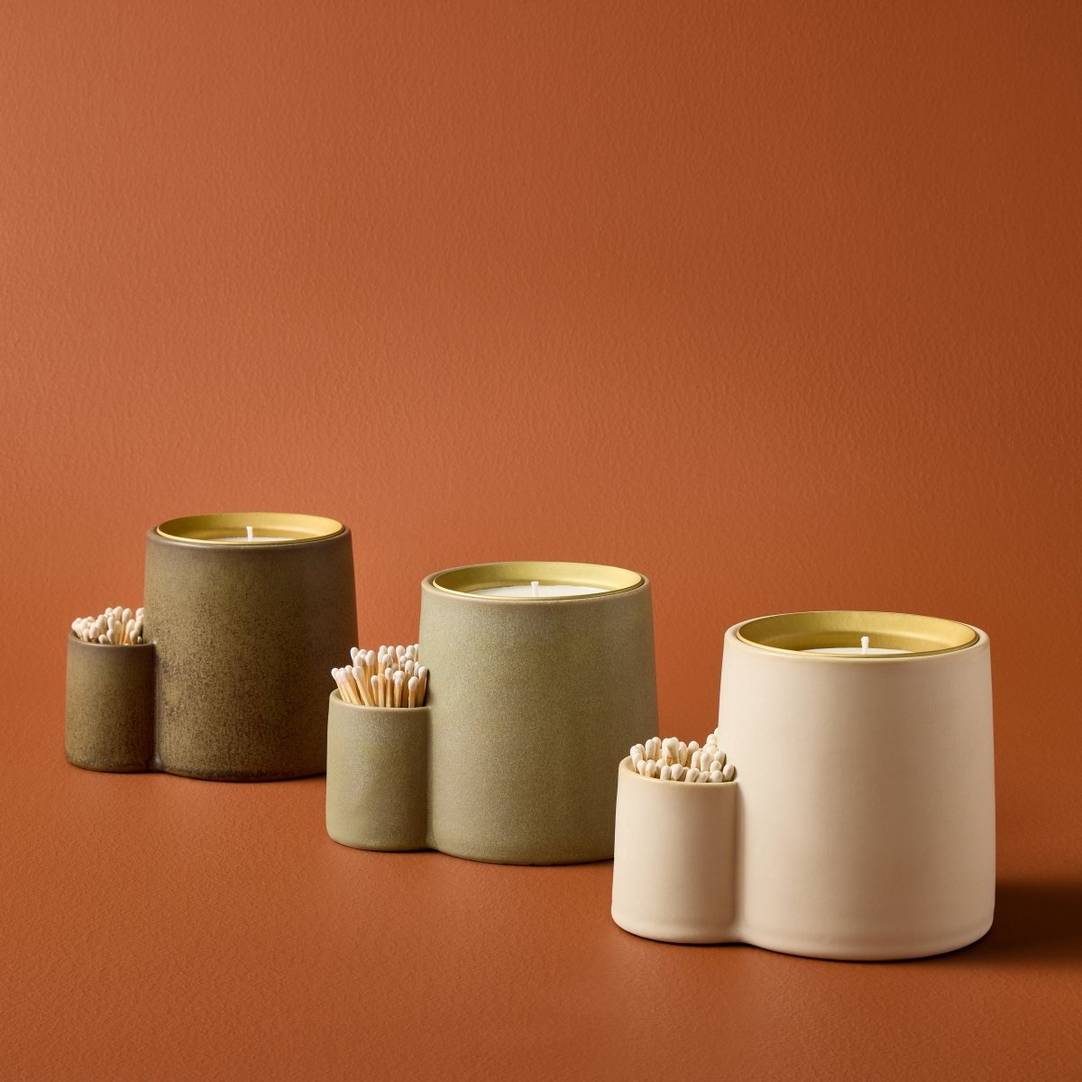 Ember Earth Candle + Planter by Modern Sprout - Ed's Plant Shop