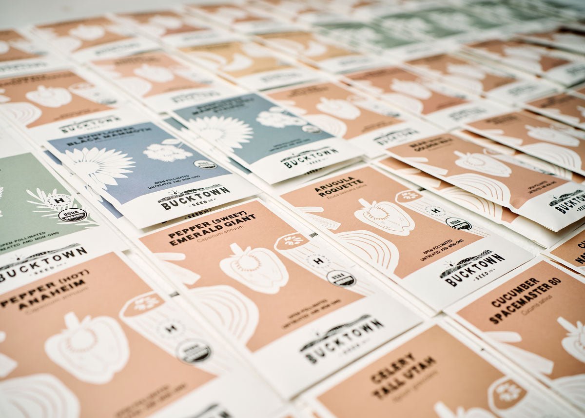 Emergency Seed Bank - Large - Organic Heirloom - Ed's Plant Shop