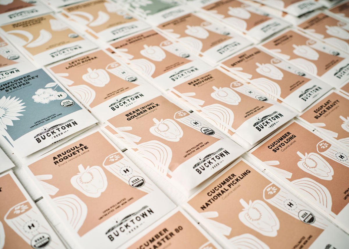 Emergency Seed Bank - Small - Organic Heirloom - Ed's Plant Shop