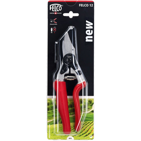 Felco 12 Ergonomic Compact Pruners with Rotating Handle – Swiss Made Garden Shears - Ed's Plant Shop