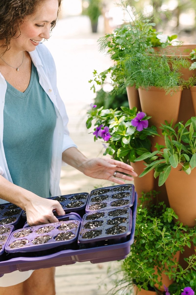 GreenStalk Garden Seed Starter Kit with Domes - Ed's Plant Shop