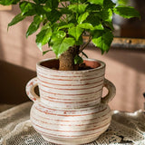 Handmade Terracotta Planter Vase with Handles - Ed's Plant Shop