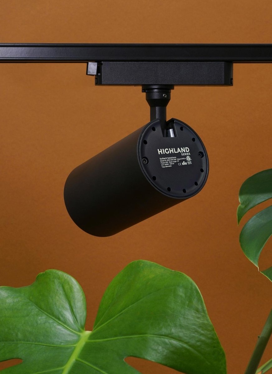 Hardwired Highland™ Track Light System - Ed's Plant Shop