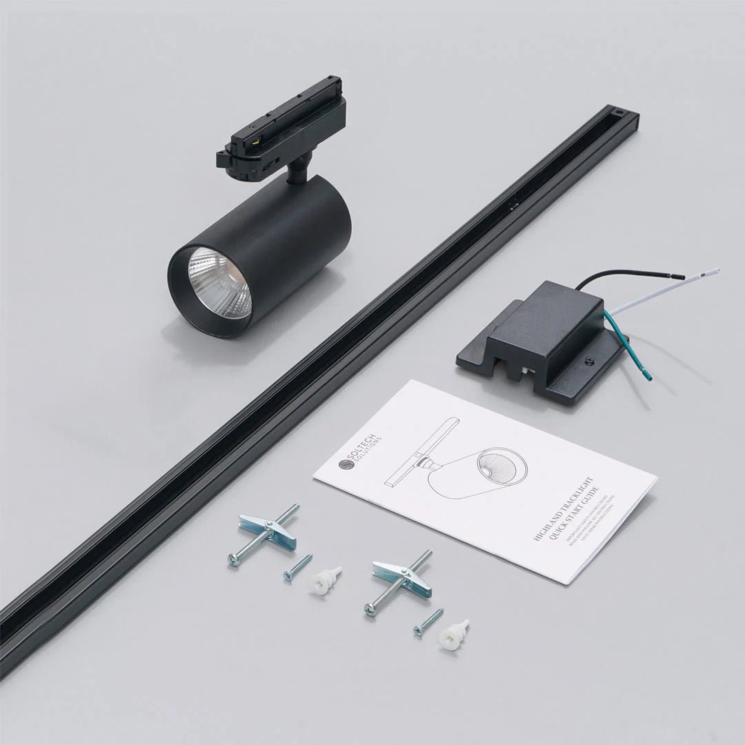 Hardwired Highland™ Track Light System - Ed's Plant Shop