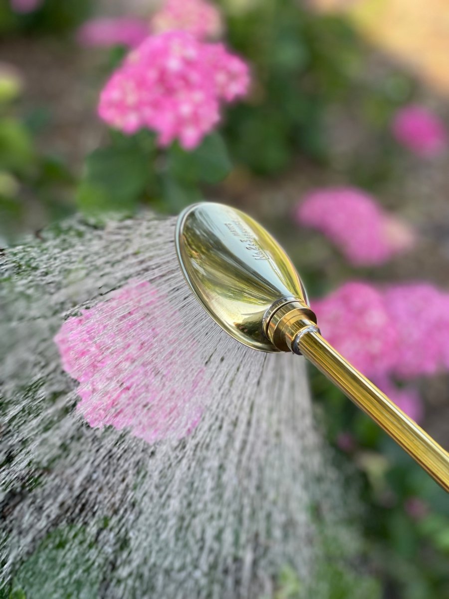 Haws Brass Water Spray Lance - Ed's Plant Shop