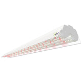 Integrated 4' LED Grow Light  – Dual T8 Sun White Pro Spectrum