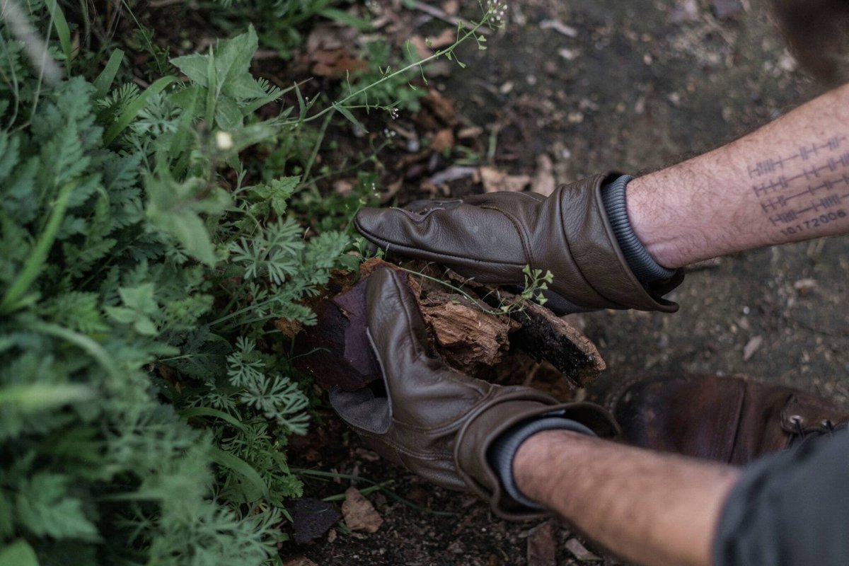 Kunar Glove: Premium All - Purpose Work Glove: Brown - Ed's Plant Shop