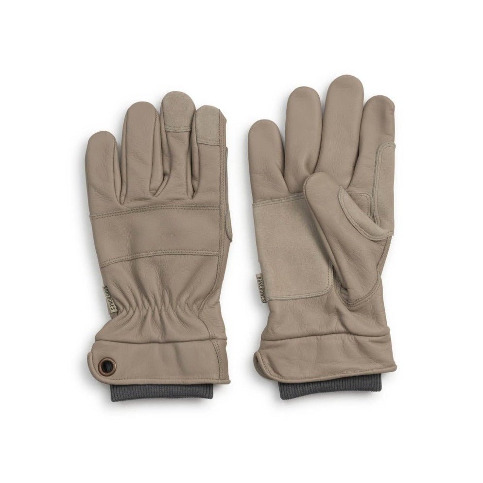 men's leather gardening gloves Barebones Kunar Utility Glove Clay / XL