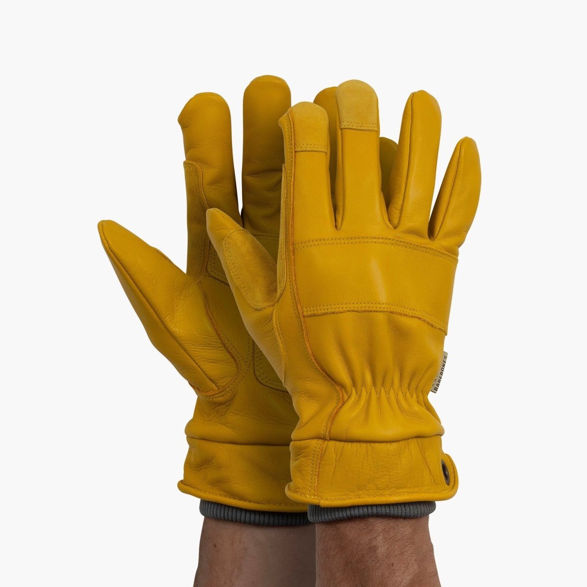 Kunar Glove: Premium All - Purpose Work Glove: Natural/Yellow - Ed's Plant Shop