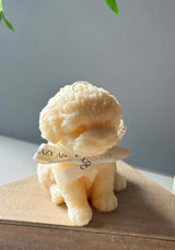 Large Puppy Candle | Artisan Home Décor Gift for Dog Lovers - Ed's Plant Shop