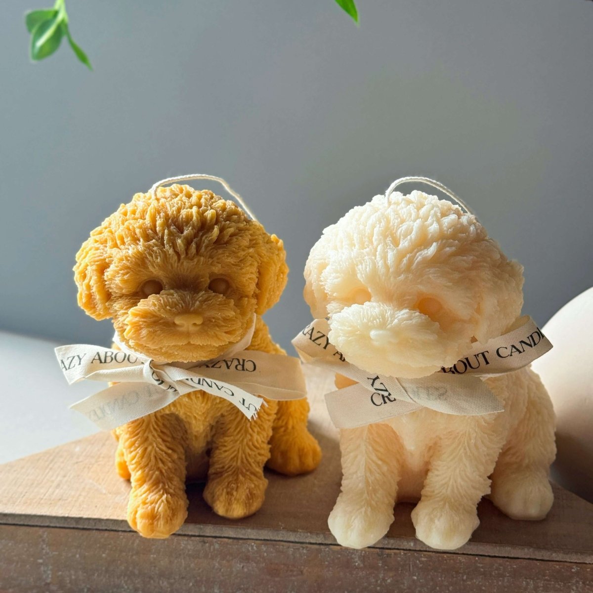 Large Puppy Candle | Artisan Home Décor Gift for Dog Lovers - Ed's Plant Shop