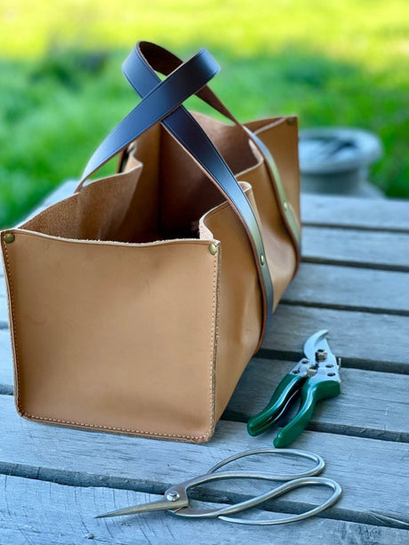 Leather Gardener's Tool Bag - Ed's Plant Shop