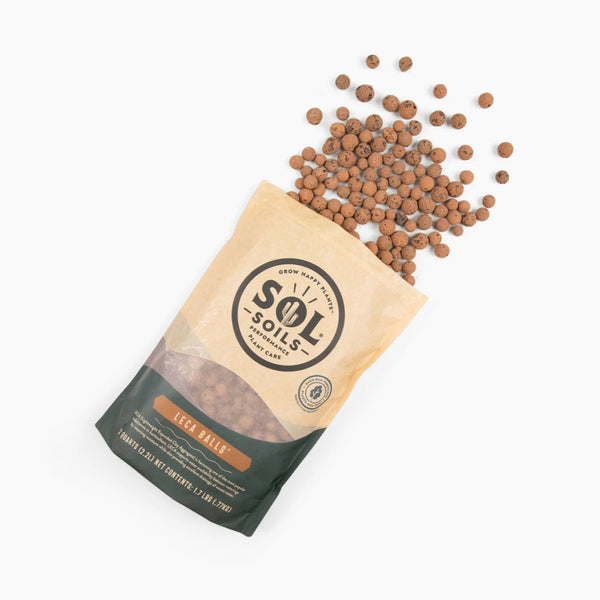 LECA Balls – Lightweight Expanded Clay Aggregate for Propagation & Drainage - Ed's Plant Shop
